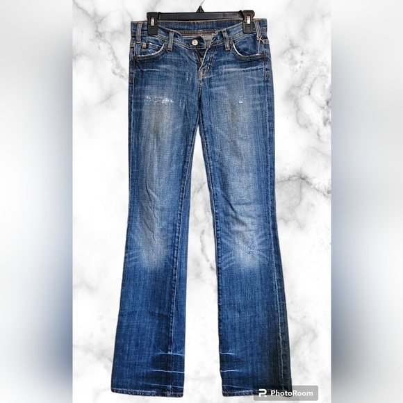 CITIZENS of Humanity Jeans with Embroidered Back Pockets - Picture 2 of 7